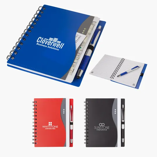 Bellevue Junior Spiral Notebook with Stylus Pen