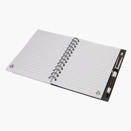 Bellevue Junior Spiral Notebook with Stylus Pen — view 5