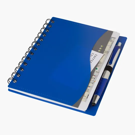 Bellevue Junior Spiral Notebook with Stylus Pen — view 8