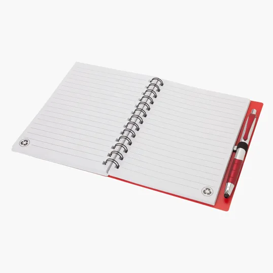 Bellevue Junior Spiral Notebook with Stylus Pen — view 13