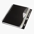 Bellevue Junior Spiral Notebook with Stylus Pen — view 4