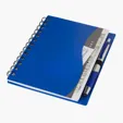 Bellevue Junior Spiral Notebook with Stylus Pen — view 8