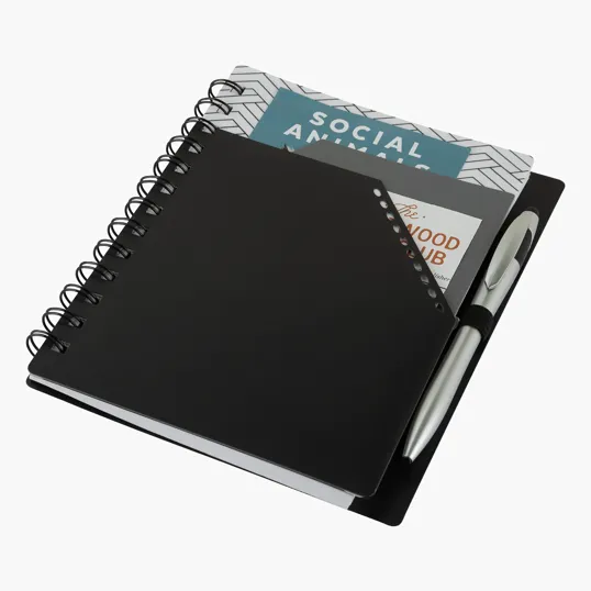 Valumark Trapezoid Junior Notebook with Stylus Pen — view 4