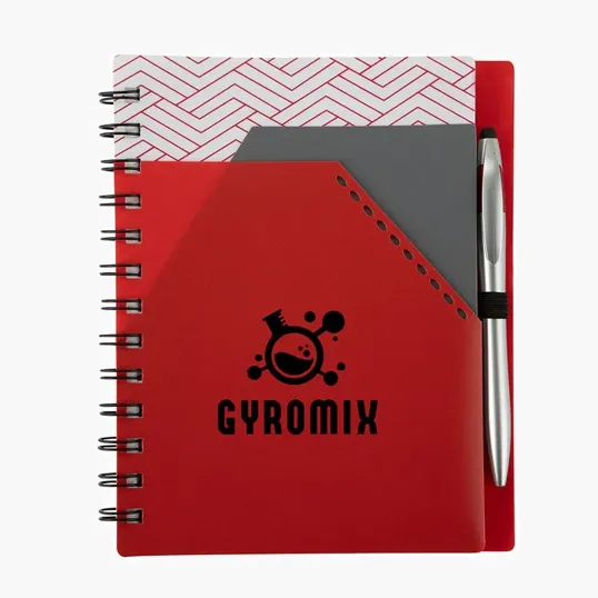 Valumark Trapezoid Junior Notebook with Stylus Pen — view 11