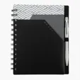Valumark Trapezoid Junior Notebook with Stylus Pen — view 3