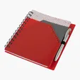 Valumark Trapezoid Junior Notebook with Stylus Pen — view 13