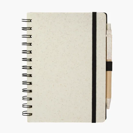 Sovrano Venture Junior Wheatstraw Notebook & Pen — view 2