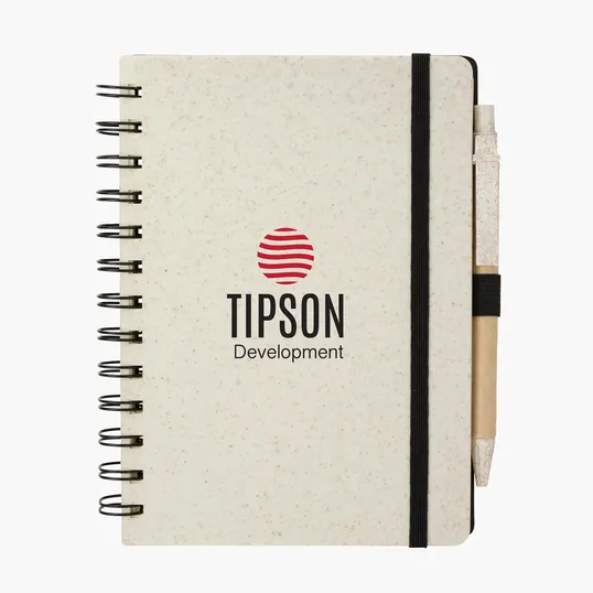 Sovrano Venture Junior Wheatstraw Notebook & Pen — view 3