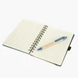 Sovrano Venture Junior Wheatstraw Notebook & Pen — view 9