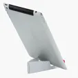 Valumark Tablet Stand, Folding ABS Plastic — view 5
