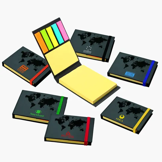 Valumark Bristol World Design Sticky Notes Book — view 4