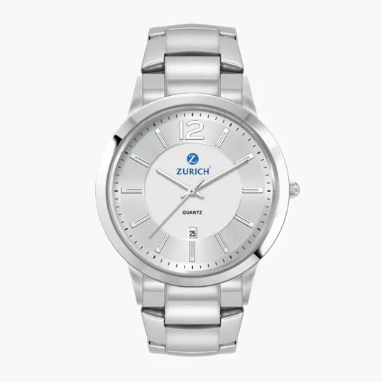 43mm Two-Tone Stainless Steel Watch with Date