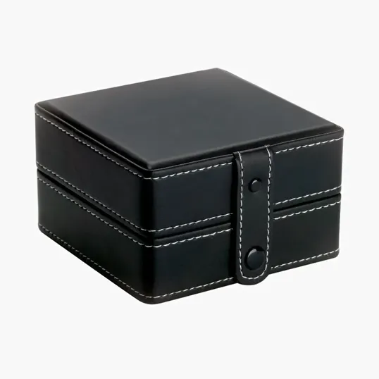 Black Leatherette Gift Box for Watches