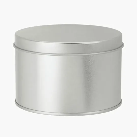 Silver Collectors Tin Watch Case