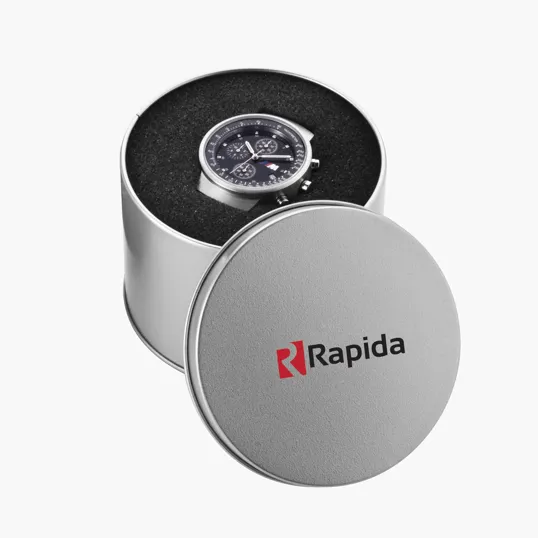 Silver Collectors Tin Watch Case — view 4