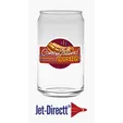 16 oz. Soda Can Glass — view 2