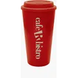 Java Collection 16 oz. Plastic Double Wall Tumbler — view 2