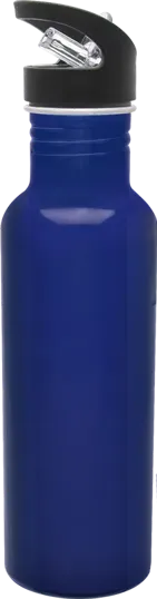 27 oz. Aluminum Hiker Bottle with Retractable Straw — view 3