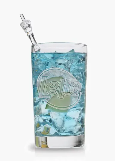 7 oz. Side Water Glass, Deep Etched — view 2