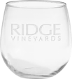 Stemless Red Wine Glass, 16.75 oz., Deep Etched