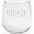 Stemless Red Wine Glass, 16.75 oz., Deep Etched — view 2