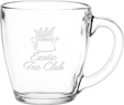 16 oz. Glass Bistro Coffee Mug