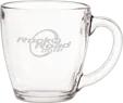 16 oz. Glass Bistro Coffee Mug — view 2