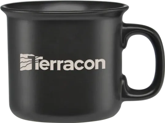 14 oz. Natural Collection Etched Ceramic Mug