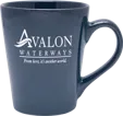 14 oz. Serenity Cafe Collection Ceramic Mug — view 4