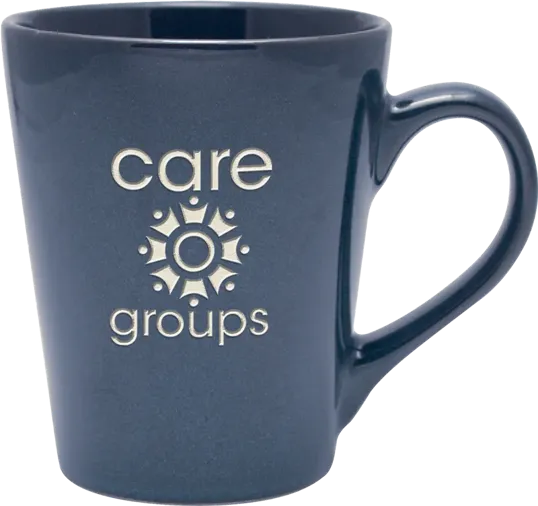 Serenity Cafe Collection Ceramic Mug, 14 oz. — view 2