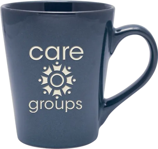 Serenity Cafe Collection Ceramic Mug, 14 oz. — view 5