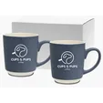 Anaphora Collection Ceramic Mug Gift Set, 15 oz.