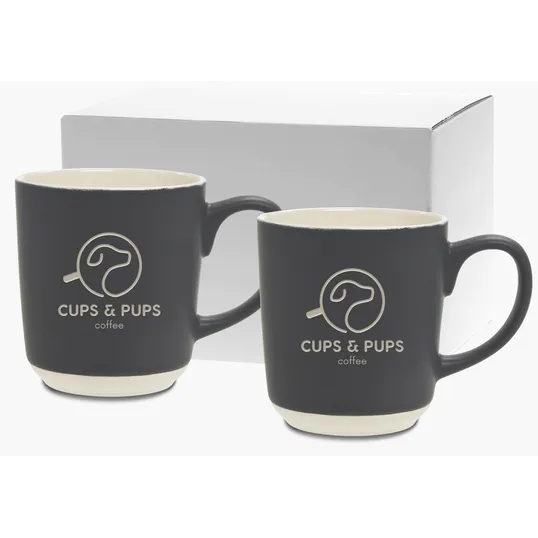 15 oz. Etched Anaphora Collection Ceramic Mug Gift Set — view 2
