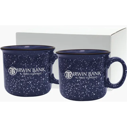 Etched Camper Collection Ceramic Mug Gift Set — view 2