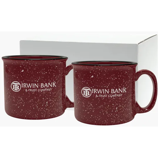 Etched Camper Collection Ceramic Mug Gift Set — view 3