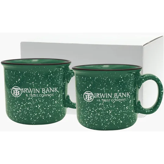 Etched Camper Collection Ceramic Mug Gift Set — view 6