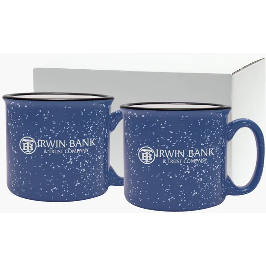 Etched Camper Collection Ceramic Mug Gift Set — view 7