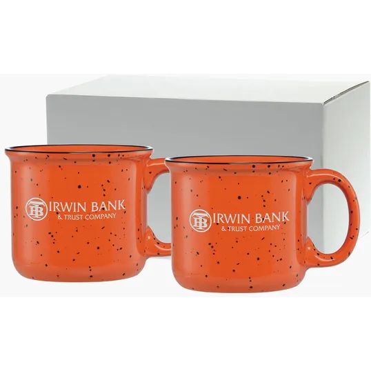 Etched Camper Collection Ceramic Mug Gift Set — view 8