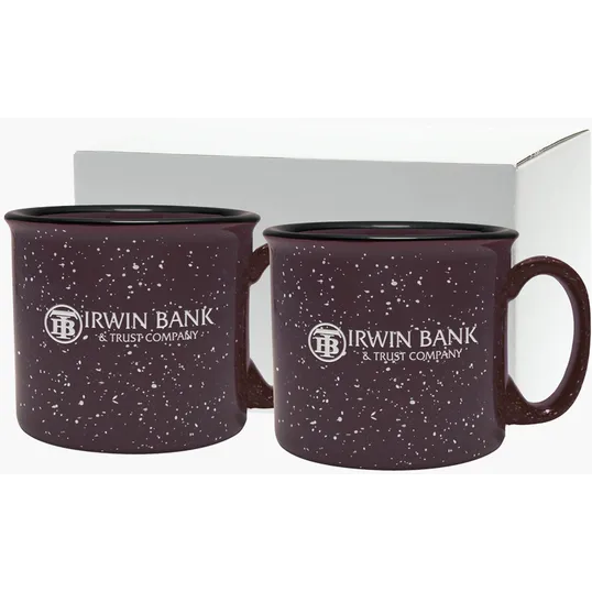 Etched Camper Collection Ceramic Mug Gift Set — view 9