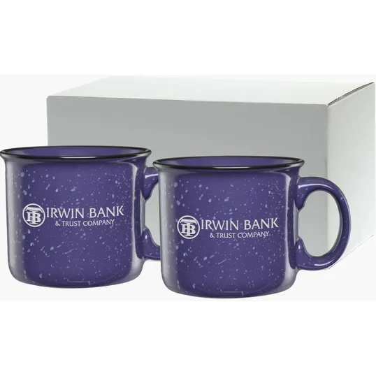 Etched Camper Collection Ceramic Mug Gift Set — view 10