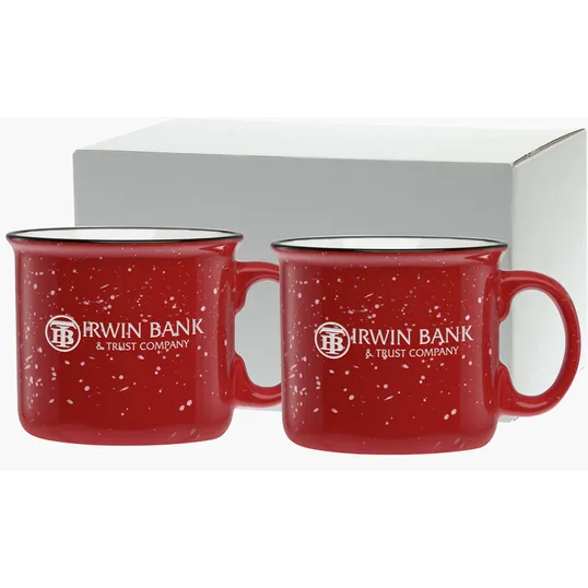 Etched Camper Collection Ceramic Mug Gift Set — view 11
