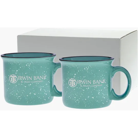 Etched Camper Collection Ceramic Mug Gift Set — view 13