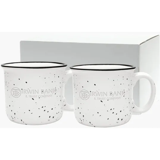 Etched Camper Collection Ceramic Mug Gift Set — view 14