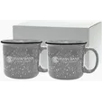 Etched Camper Collection Ceramic Mug Gift Set — view 5