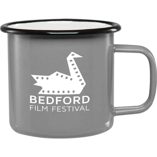 16 oz. Metal Enamel Camper Mug — view 4