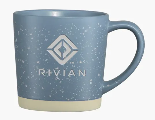 Harmony Collection Deep Etched Ceramic Mug, 12 oz. — view 2