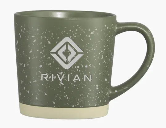 Harmony Collection Deep Etched Ceramic Mug, 12 oz. — view 3