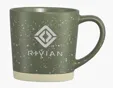 Harmony Collection Deep Etched Ceramic Mug, 12 oz. — view 3