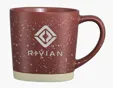 Harmony Collection Deep Etched Ceramic Mug, 12 oz. — view 5