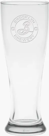 16 oz. Pilsner Glass, Deep Etched
